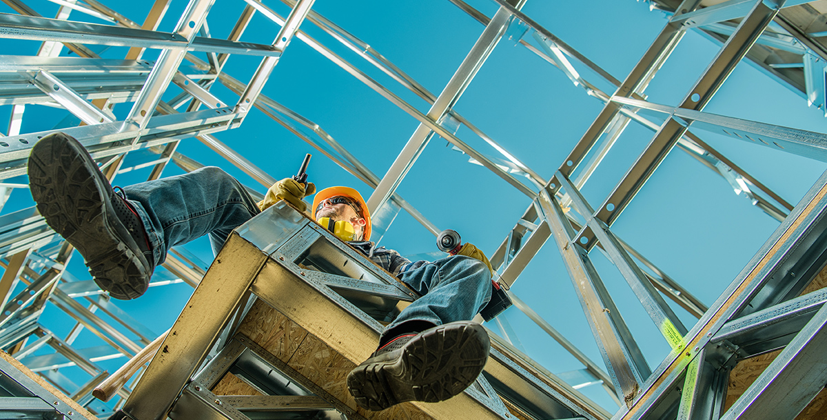 construction ladder and scaffold accident